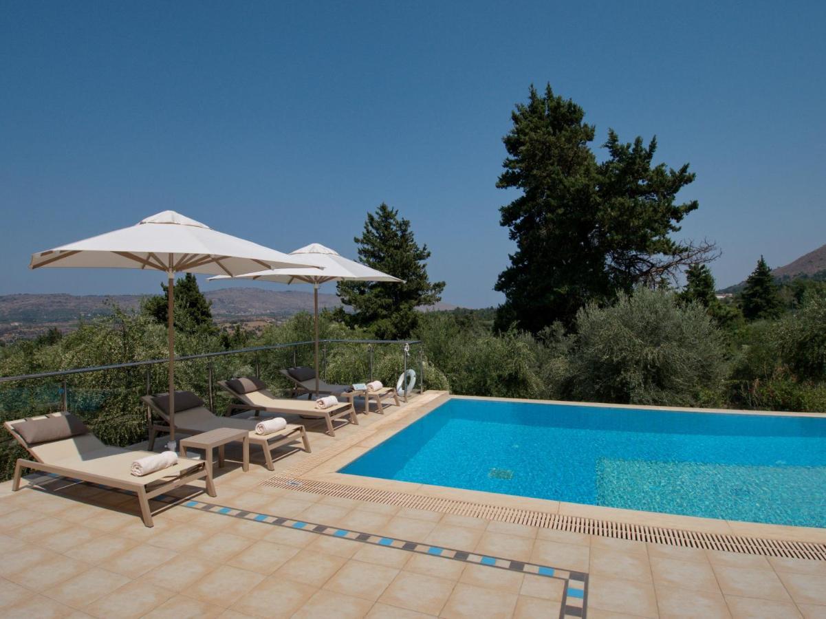 Villa Olivia With Pool Vrises Crete Alikampos Buitenkant foto