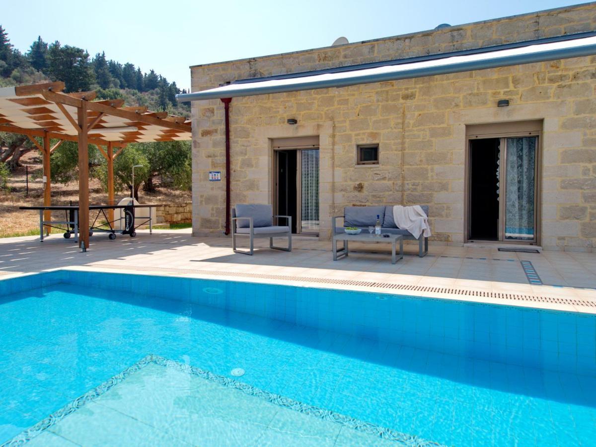 Villa Olivia With Pool Vrises Crete Alikampos Buitenkant foto