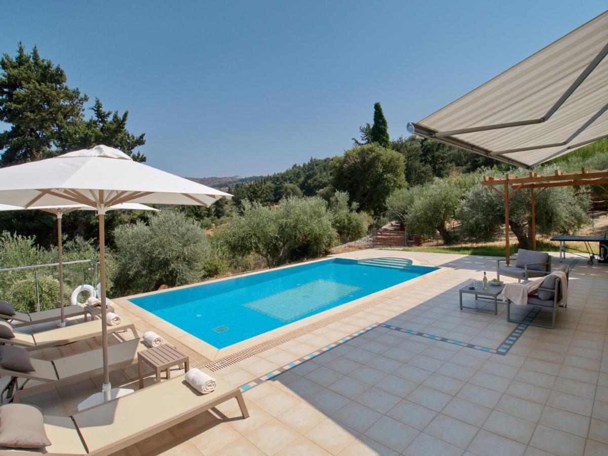 Villa Olivia With Pool Vrises Crete Alikampos Buitenkant foto